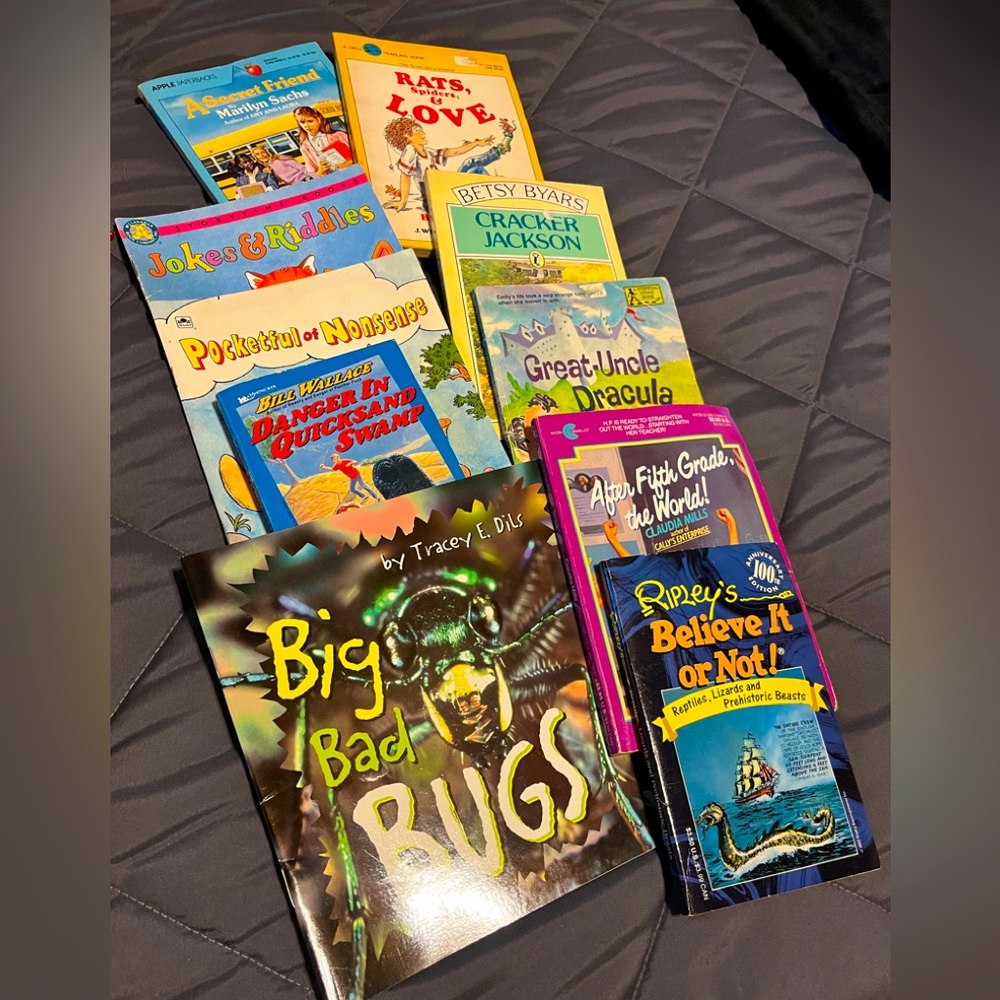 10 Kids books-Closet clear out!